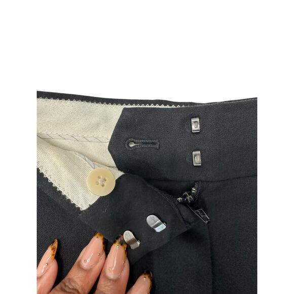 J.Crew Black Business Office Work Career Straight Leg‎ Dress Pant Size 6 - Picture 6 of 12